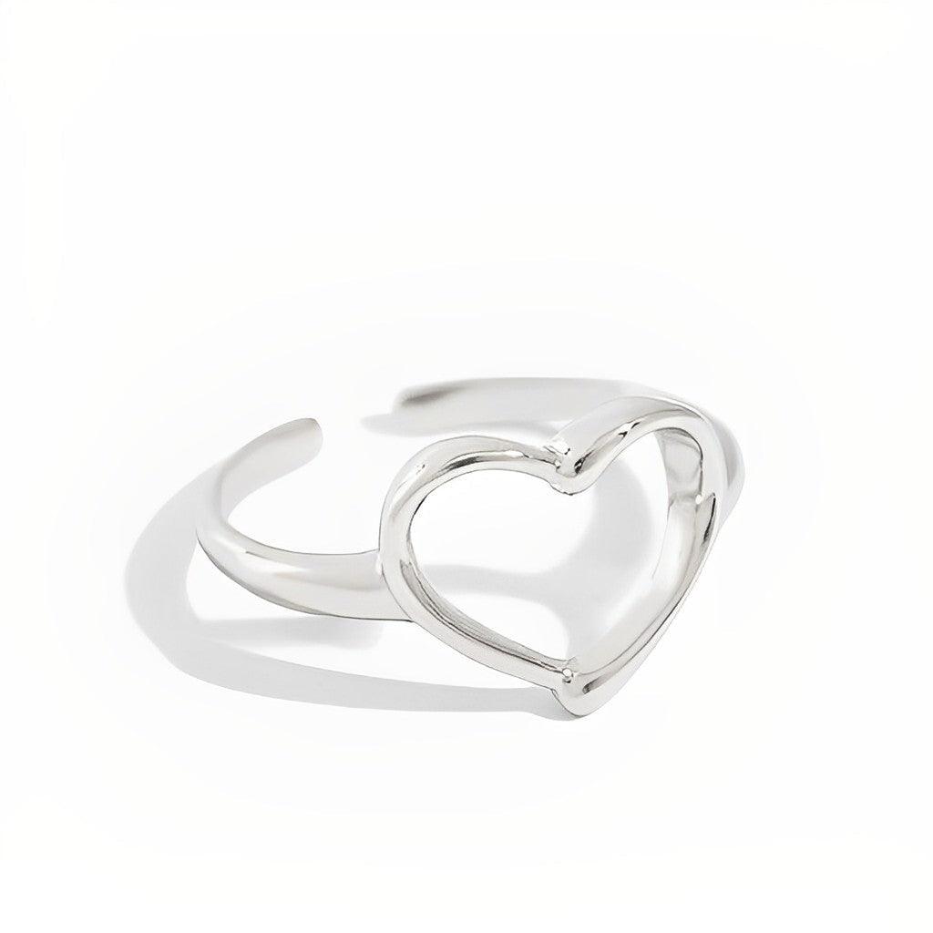 Thin Heart Ring