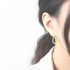 Twist Hoop Earrings