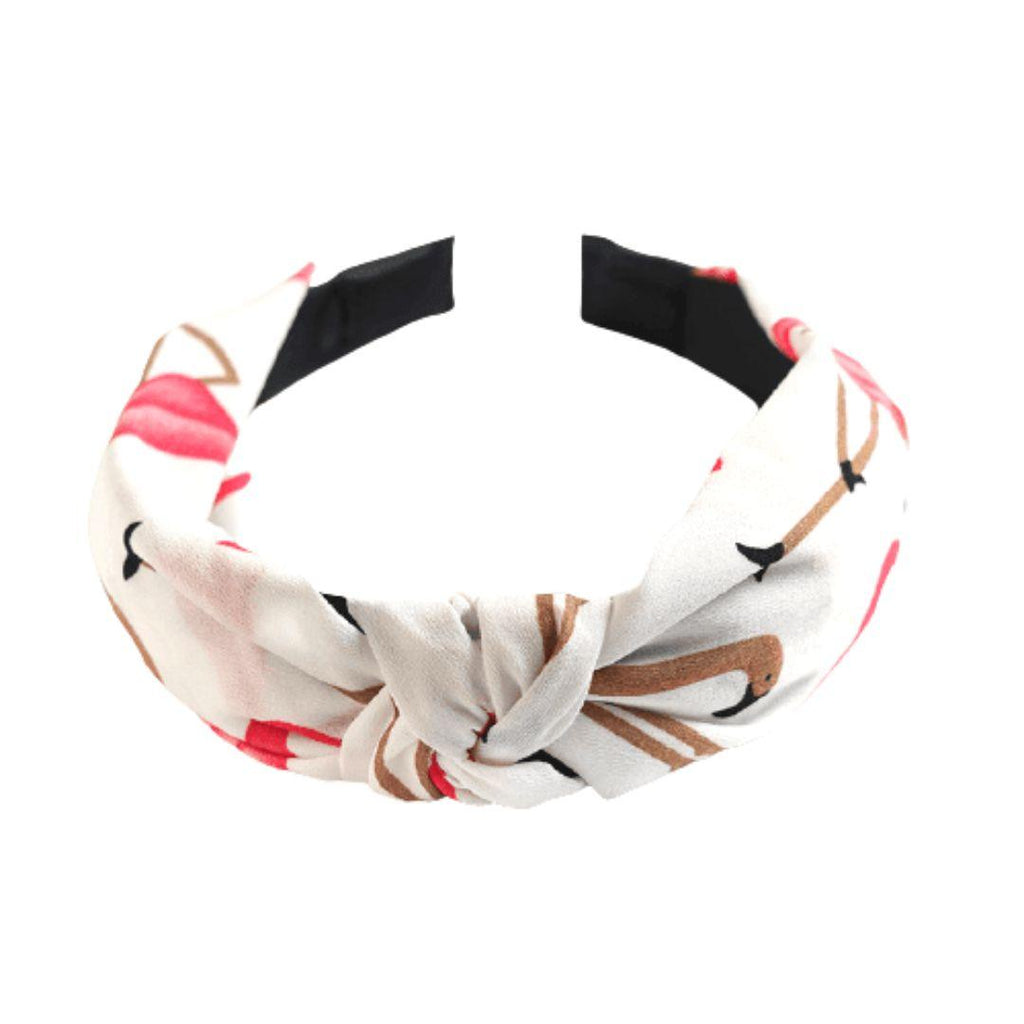 White Flamingo Hairband "Lachesis"