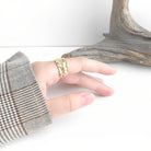 Wide Band Ring - Lilaea