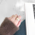 Wide Open Ring - Galene